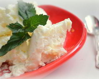 Рисовое мороженое без яиц