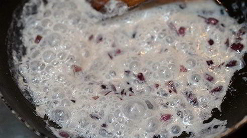 селедочное мороженое с крабовой крошкой