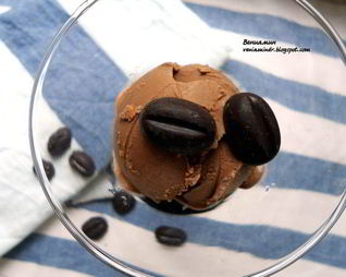 Шоколадно-кофейное мороженое с маскарпоне