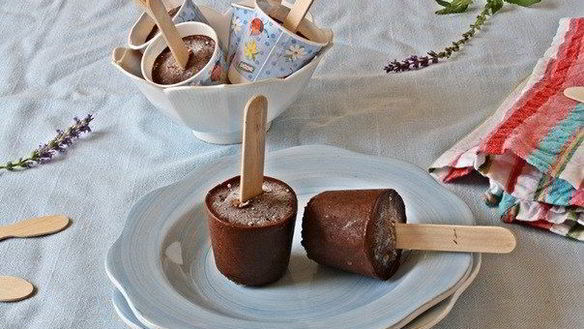 Рецепт Шоколадного мороженого с цукини без сахара