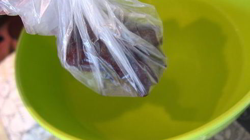 сливочное мороженое страчателла