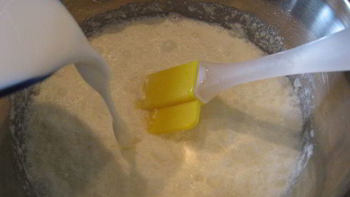 сливочное мороженое страчателла