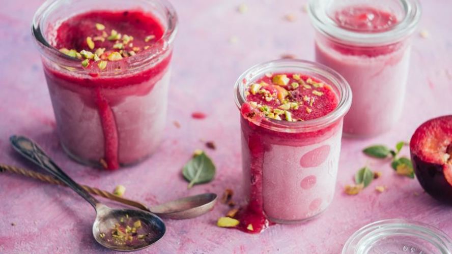 Рецепт сливового мороженого в стиле болливуда