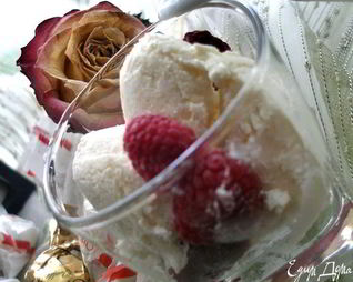 Творожно-банановое мороженое