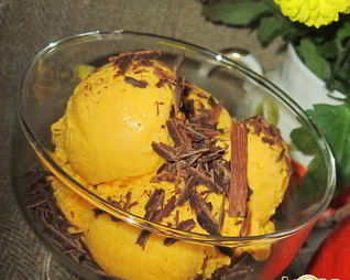 Тыквенное мороженое