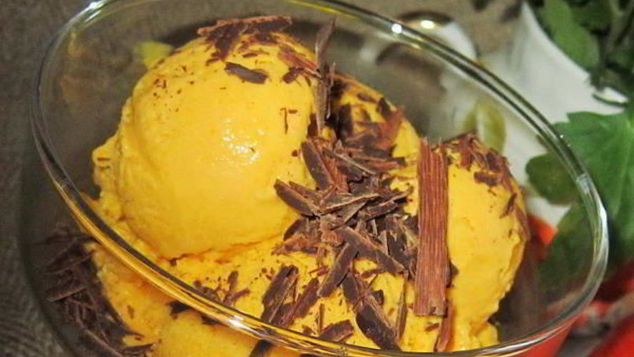 Рецепт тыквенного мороженого