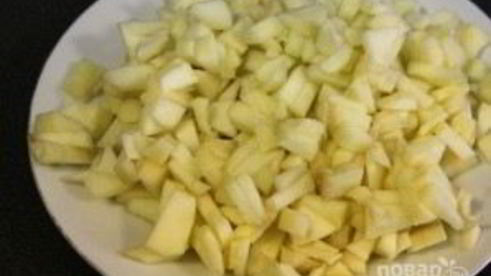 яблочное мороженое с корицей