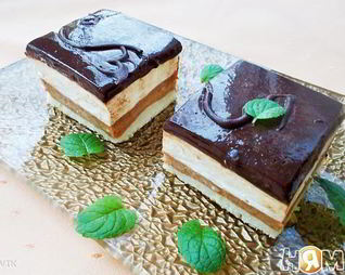 Банановый торт-мусс