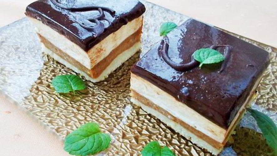 Рецепт бананового торта-мусса