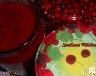 Брусничный мусс