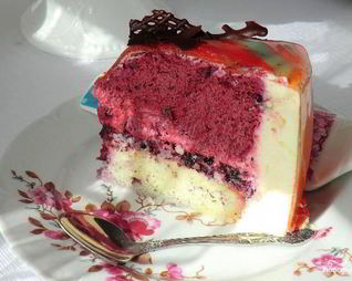 Черничный мусс для торта