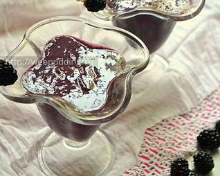 Ежевичный мусс