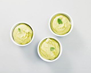 Фисташковый мусс с авокадо