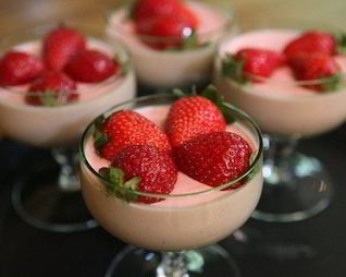 Клубничный мусс