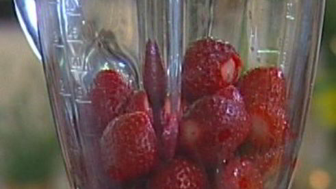 клубничный мусс