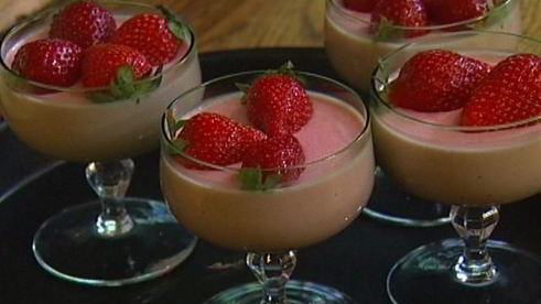 клубничный мусс