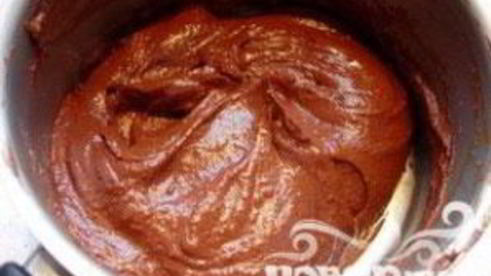 легкий шоколадный мусс