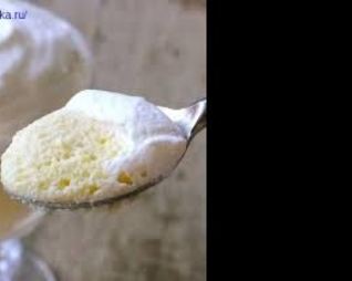 Лимонный мусс