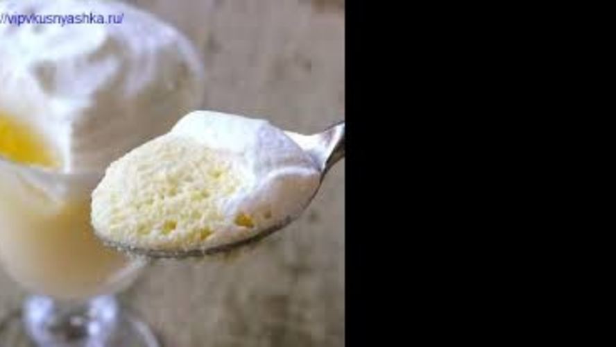 Рецепт лимонного мусса