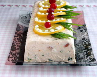 Мусс из копченого лосося