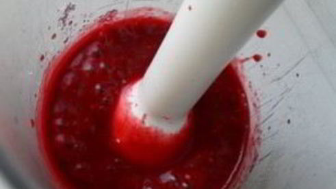 мусс малиновый