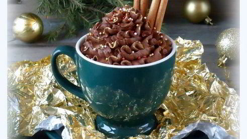 очень быстрый шоколадный мусс