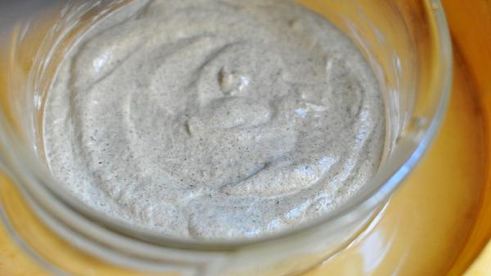 рыбные рулетики с грибным муссом