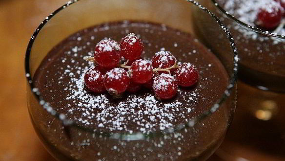 Рецепт Шоколадна-мятного крем-мусс