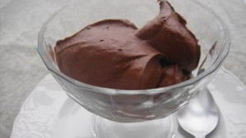 шоколадный мусс без яиц