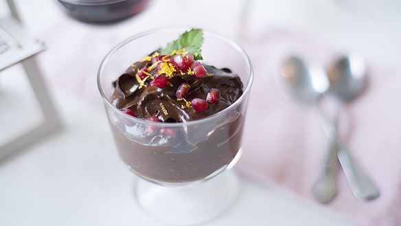 Рецепт Шоколадного мусса с авокадо