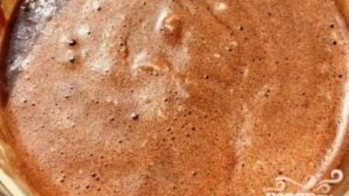 шоколадный мусс с коньяком