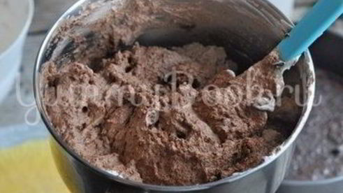 шоколадный торт-мусс