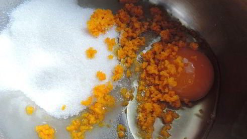 торт-купол цукотто с апельсиновым и шоколадным муссами