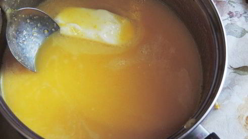 торт-купол цукотто с апельсиновым и шоколадным муссами