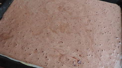 торт-купол цукотто с апельсиновым и шоколадным муссами