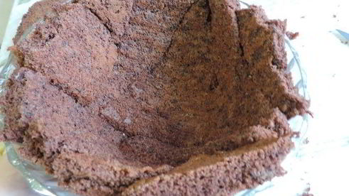 торт-купол цукотто с апельсиновым и шоколадным муссами