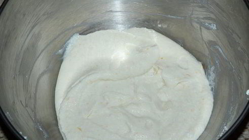 творожно-яблочный мусс с апельсиновым желе