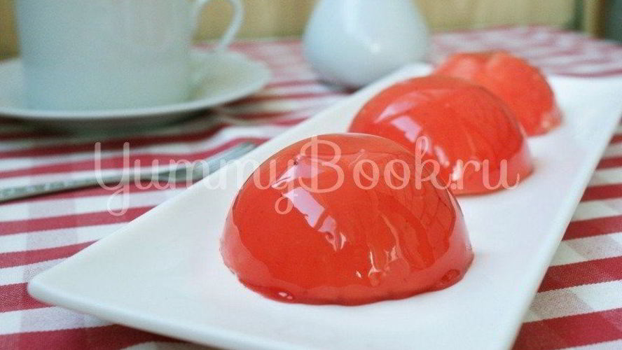 Рецепт ванильного мусса в глазури