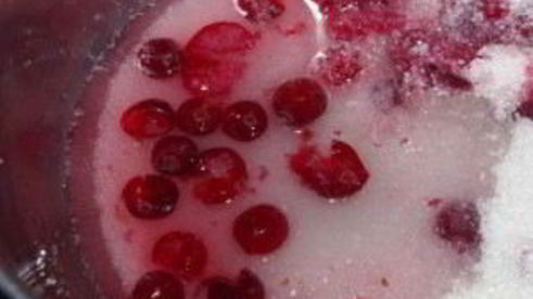 ягодный мусс на манке