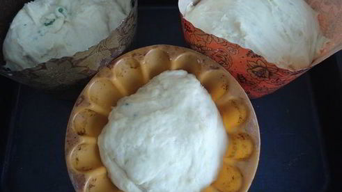 ароматный кулич с мятой