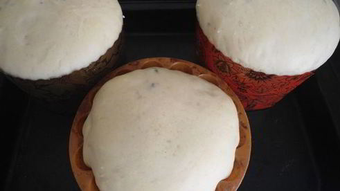 ароматный кулич с мятой