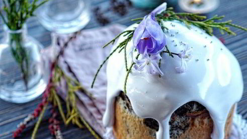 глазурь для куличей marshmellow