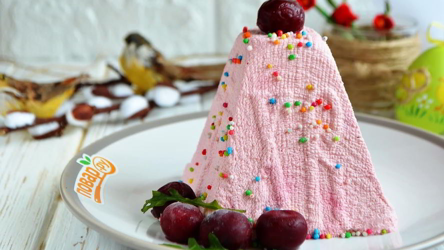 Рецепт красной пасхи