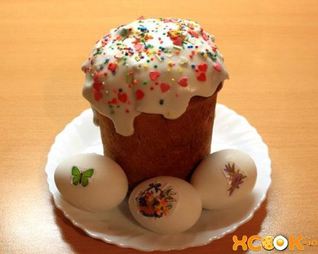 Кулич на сливках