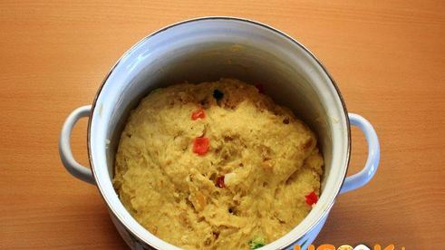 кулич на сливках