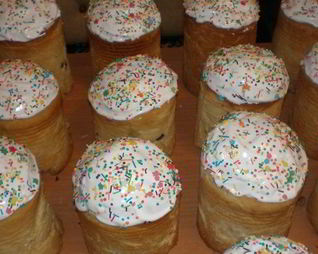 Кулич на закваске без дрожжей