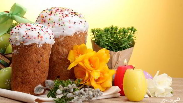 Рецепт Кулича пасхального с изюмом