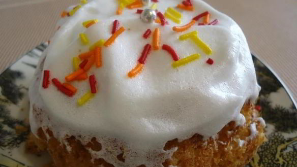 Рецепт Кулича с цитрусовым соком