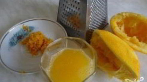 кулич с цитрусовым соком