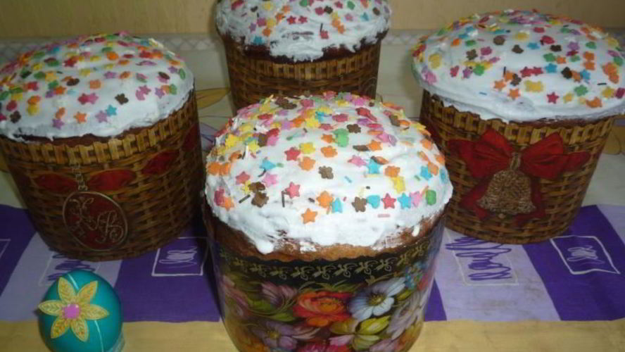 Рецепт кулича сдобного пасхального с изюмом